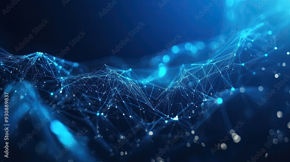 abstract futuristic technology with polygonal shapes dark blue background connection technologies backdrop internet communication abstract futuristic technology with polygonal shapes dark blue background connection technologies backdrop internet communication