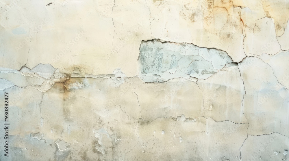 Obraz premium Cracked Wall Texture