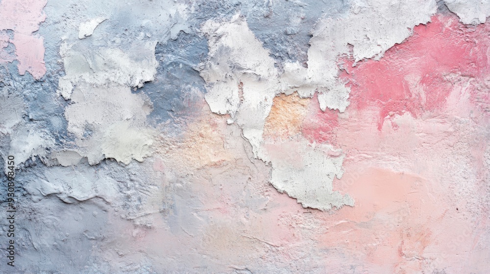 Fototapeta premium messy wall stucco texture background. Decorative wall paint , ai