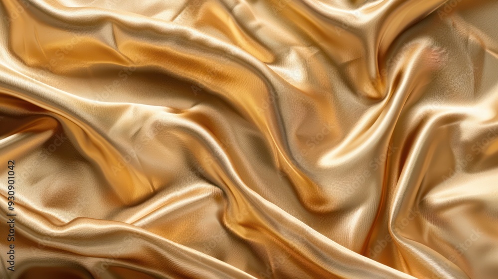 Fototapeta premium Golden Fabric Texture