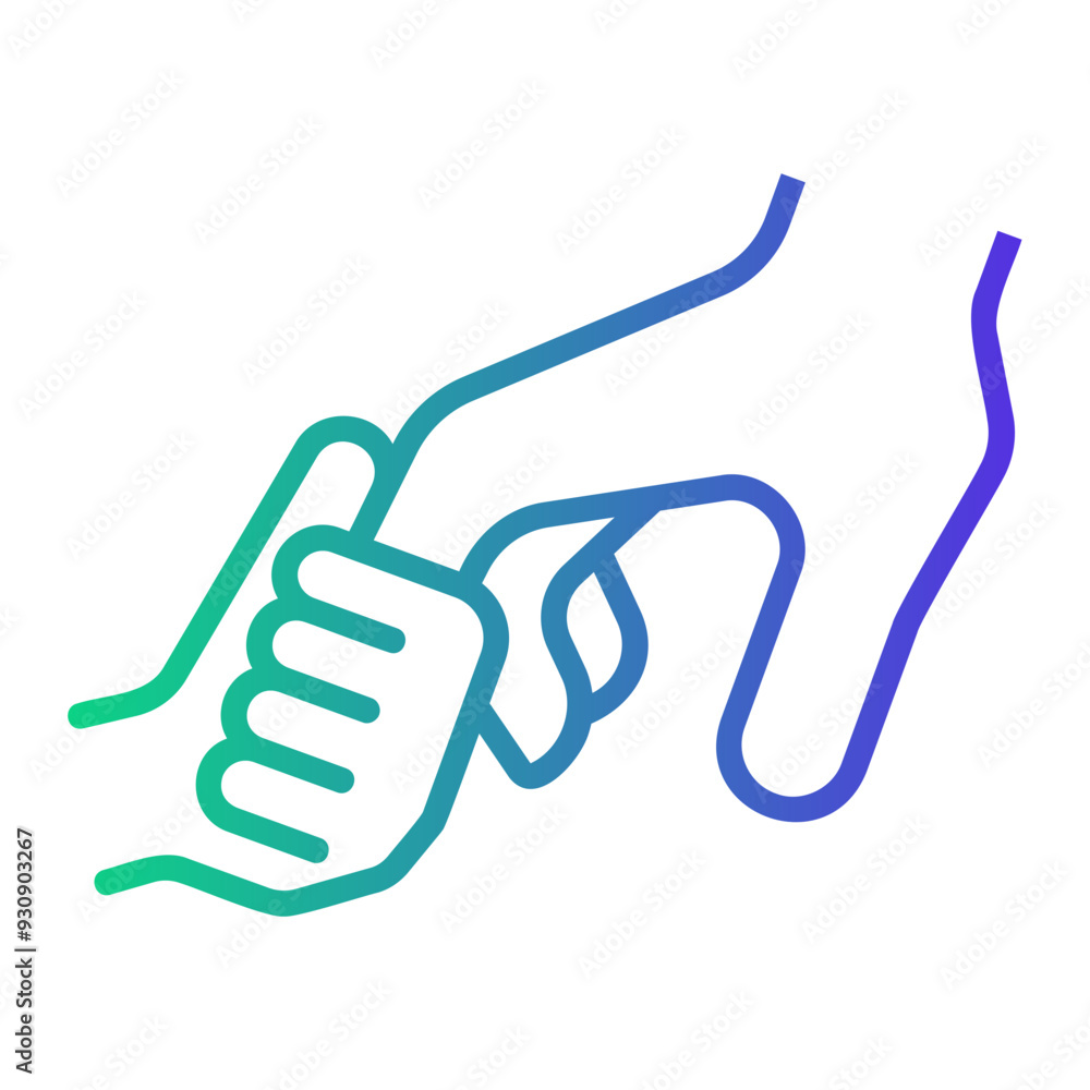 parenting Line Gradient Icon parenting Line Gradient Icon