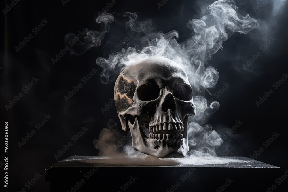 Smoke and Bones: A Haunting Still Life Smoke and Bones: A Haunting Still Life