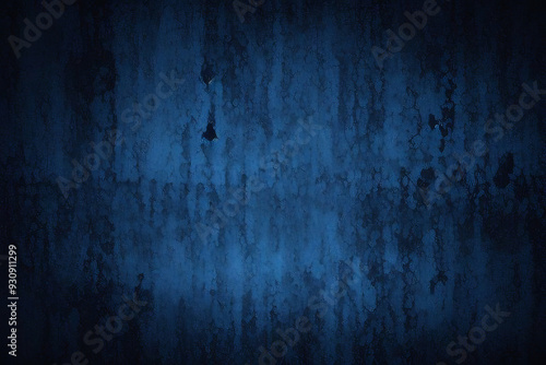 Dark blue limestone marble rough grunge cement smooth gradient wall backdrop texture background with high resolution. Old wall texture cement dark blue abstract dark color design background