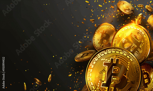 Bitcoin, Virtual Currency, Money, Value, Economy, Computer Network, Virtual, Internet, E-Commerce, Cryptocurrency, Industry, Business, Money, Coin, Money, Asset, Investment