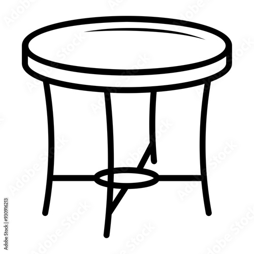 table Line Icon
