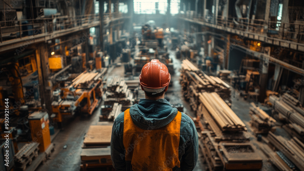 A vibrant workshop where craftsmen and industrial workers unite in precision, productivity, and teamwork. A vibrant workshop where craftsmen and industrial workers unite in precision, productivity, and teamwork.