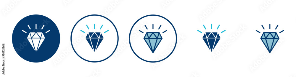 Diamond icon vector isolated on white background. Diamond vector icon. Gemstone symbol Diamond icon vector isolated on white background. Diamond vector icon. Gemstone symbol
