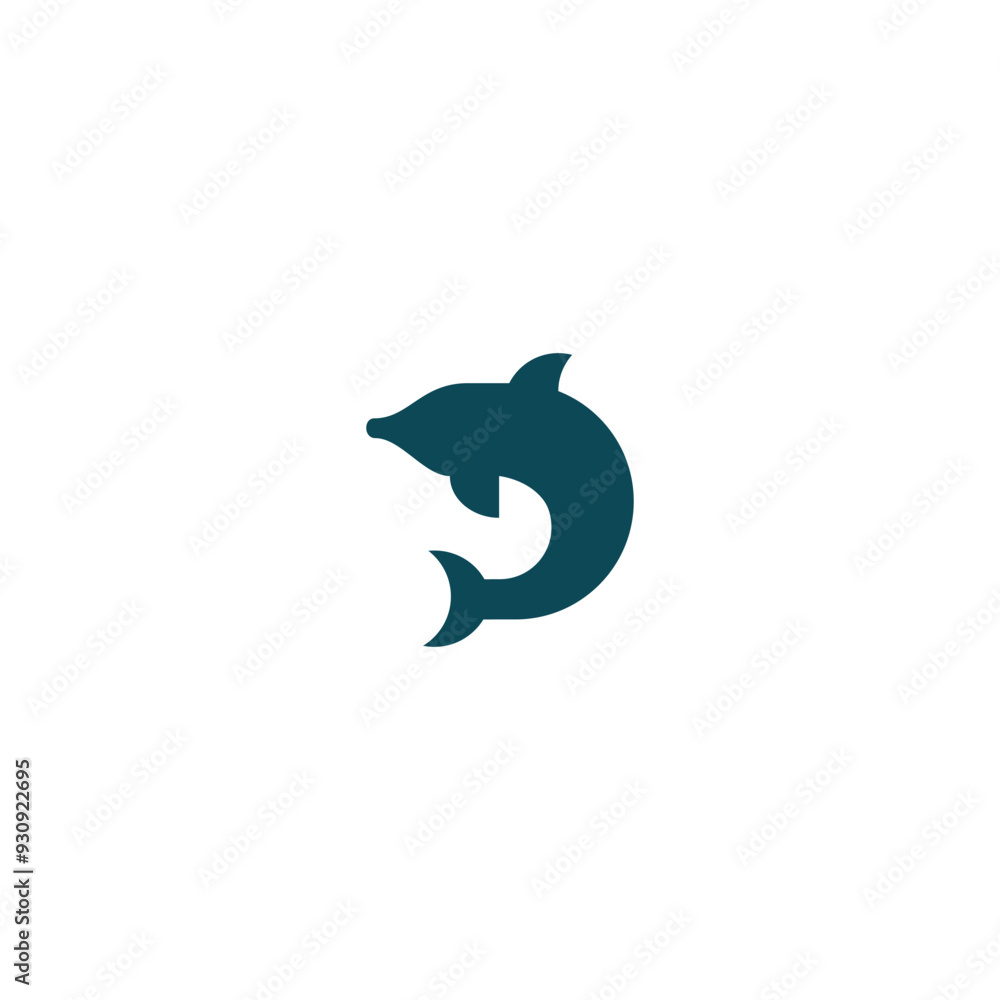 dolphin logo . dolphin vector illustration for an icon,symbol or logo. dolphin flat logo dolphin logo . dolphin vector illustration for an icon,symbol or logo. dolphin flat logo