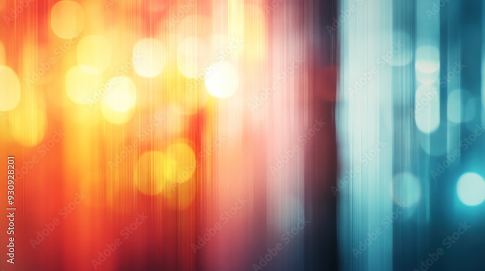 Abstract Background with Blurry Lights Abstract Background with Blurry Lights