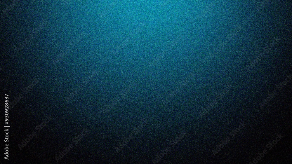 Blue grainy noisy color gradient banner, dark textured  poster header cover backdrop design