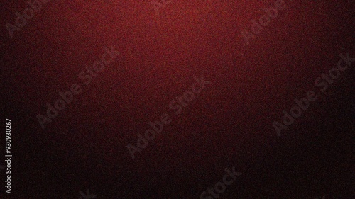 Red grainy texture effect abstract gradient background  dark vibrant color flow wave copy space