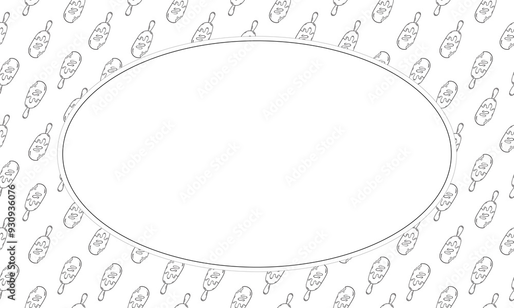 food and beverage frame in doodle style frame background food and beverage frame in doodle style frame background