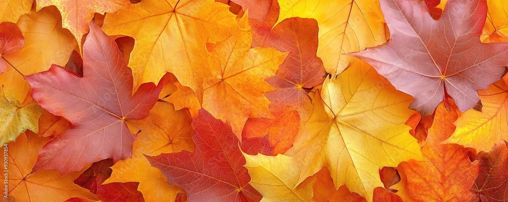 A vibrant collection of autumn leaves displaying rich hues of red, orange, and yellow, perfect for seasonal decor and nature themes. A vibrant collection of autumn leaves displaying rich hues of red, orange, and yellow, perfect for seasonal decor and nature themes.