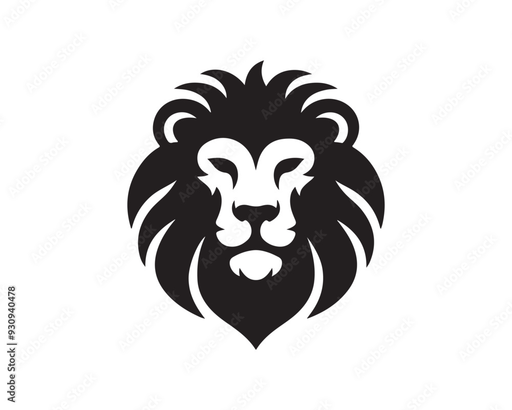 Lion Logo Design Vector Template. Lion Head Logo Icon Vector illustration Lion Logo Design Vector Template. Lion Head Logo Icon Vector illustration