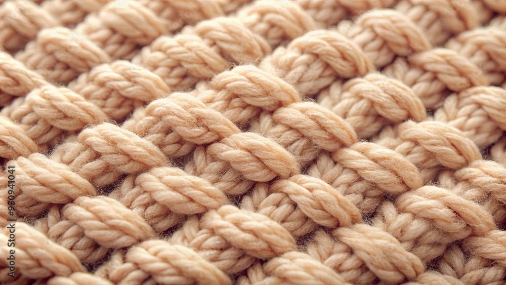 Close-up of cozy knitted wool texture, knit, textile, fabric, soft, warm, sweater, background, close-up, pattern, detail, craft Close-up of cozy knitted wool texture, knit, textile, fabric, soft, warm, sweater, background, close-up, pattern, detail, craft