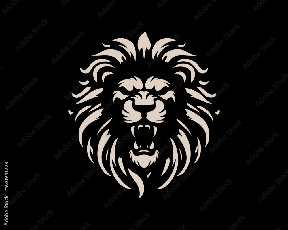 Lion Logo Design Vector Template. Lion Logo Design Vector Template.