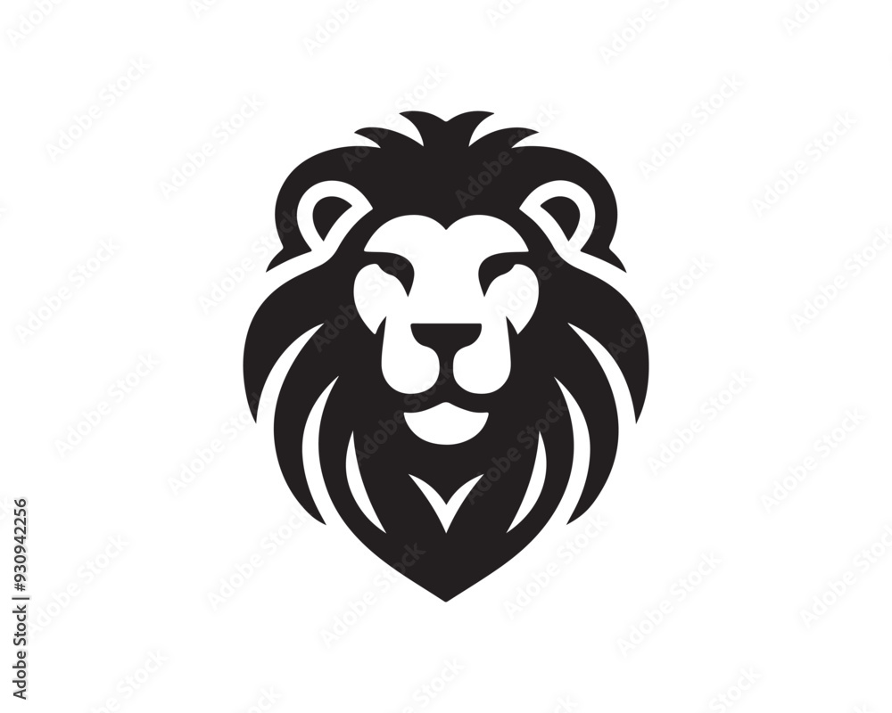 Lion Logo Design Vector Template. Lion Head Logo Icon Vector illustration Lion Logo Design Vector Template. Lion Head Logo Icon Vector illustration