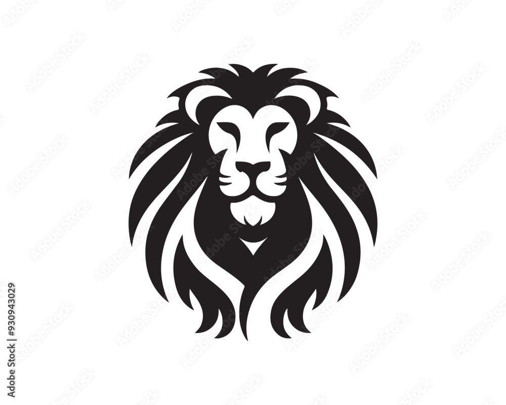 Lion Logo Design Icon Symbol Vector Template Lion Logo Design Icon Symbol Vector Template