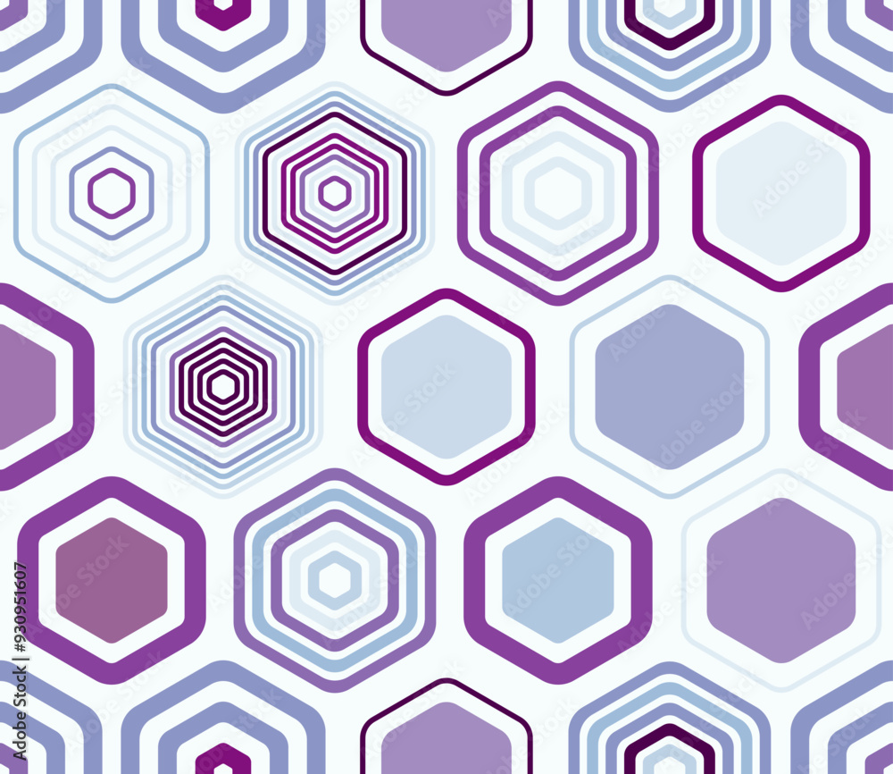 Pattern of geometric shapes. Geometric elements of varied style and color. Large hexagons. Tileable pattern. Seamless background. Amazing vector illustration. Pattern of geometric shapes. Geometric elements of varied style and color. Large hexagons. Tileable pattern. Seamless background. Amazing vector illustration.