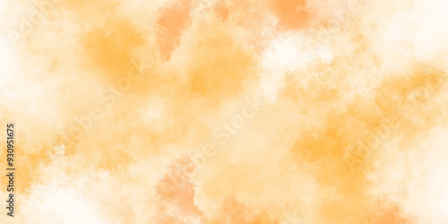 hand painted yellow and turquoise watercolor background. grunge yellow paper texture, beautiful and colorful watercolor used for wallpaper, banners, design. yellow texture background with bright color