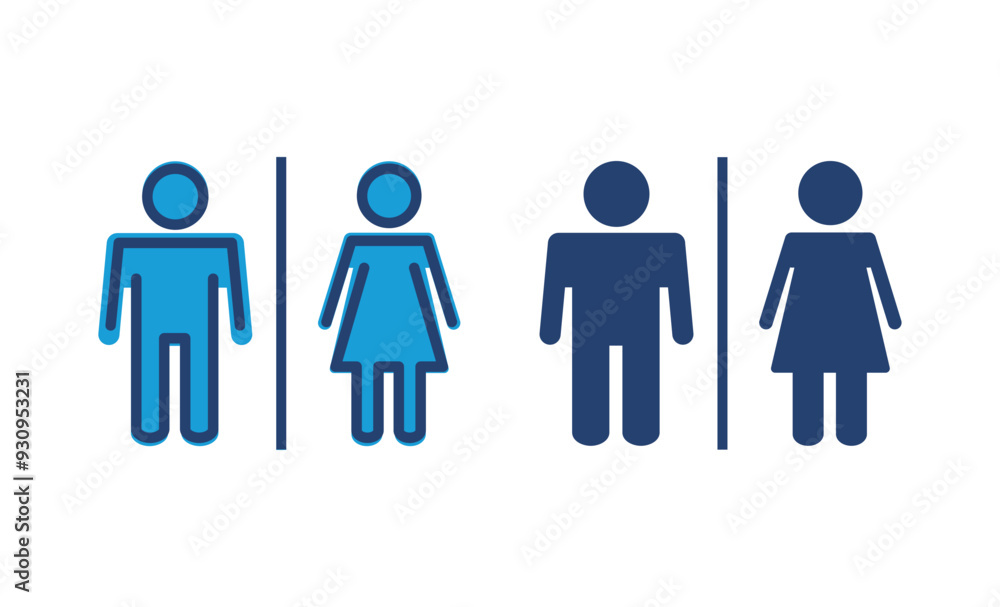 Toilet icon vector. restrooms icon vector. bathroom sign. wc, lavatory Toilet icon vector. restrooms icon vector. bathroom sign. wc, lavatory