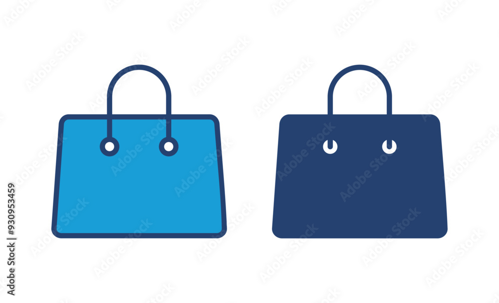 Shopping bag icon vector. shopping icon vector Shopping bag icon vector. shopping icon vector