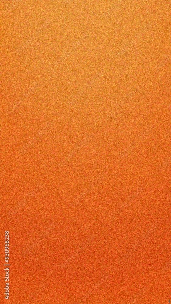 Fototapeta premium Orange noisy color gradient background, grainy texture effect, poster header banner design backdrop 