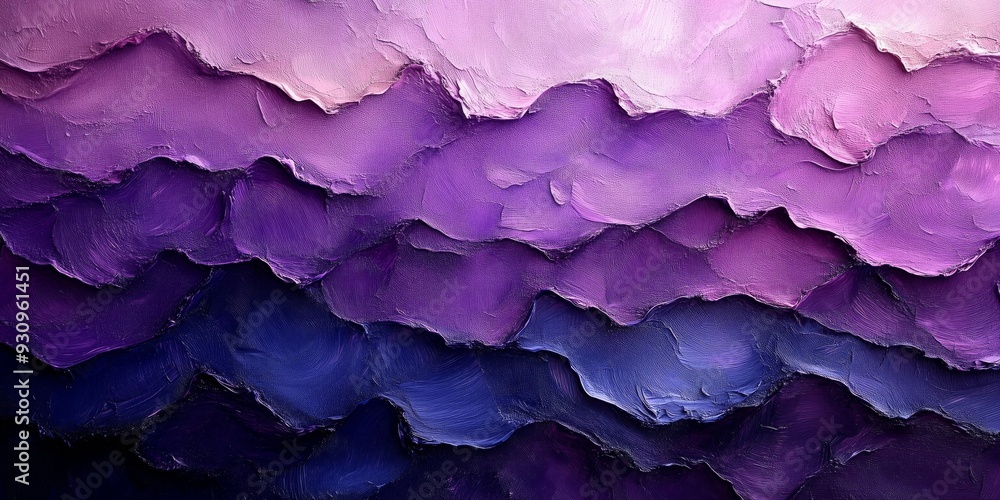 Fototapeta premium High-Detail Textured Linen with Subtle Glimmering Lavender and Mint, generative ai