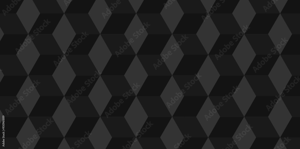 Minimal vector cubes geometric tile and mosaic wall grid backdrop digital hexagon technology wallpaper background. dark black block cube structure backdrop grid triangle texture vintage design.
Minimal vector cubes geometric tile and mosaic wall grid backdrop digital hexagon technology wallpaper background. dark black block cube structure backdrop grid triangle texture vintage design.