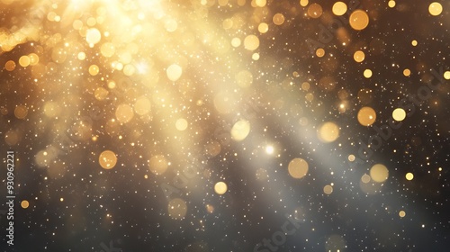 Blurred Lights Bokeh Overlays For Background. defocused Lights Bokeh. Generative AI