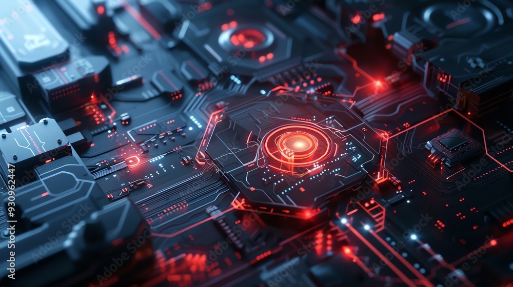 Futuristic Technology Abstract Futuristic Technology Abstract