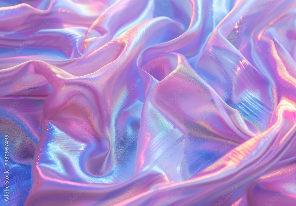 Abstract Iridescent Fabric Texture Abstract Iridescent Fabric Texture