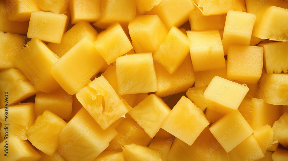 pieces of pineapple pieces of pineapple