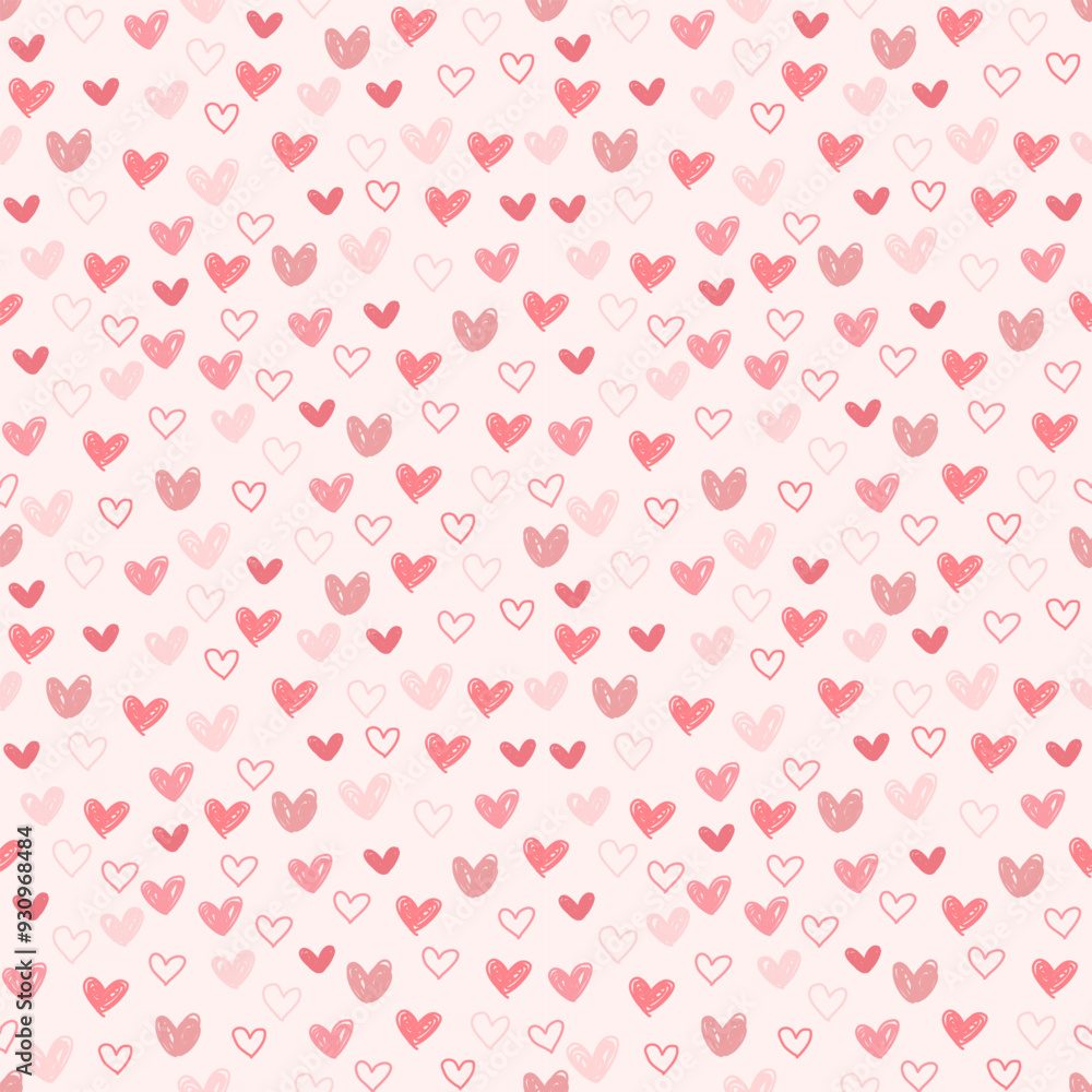 seamless background with hearts seamless background with hearts