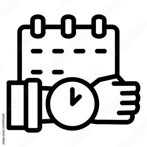 On Time Icon