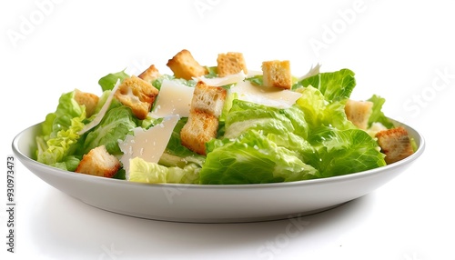 Caesar Salad with Croutons and Parmesan Cheese