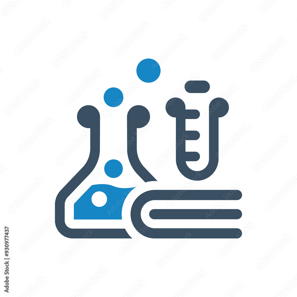 Test Tube barker icon vector illustration Test Tube barker icon vector illustration
