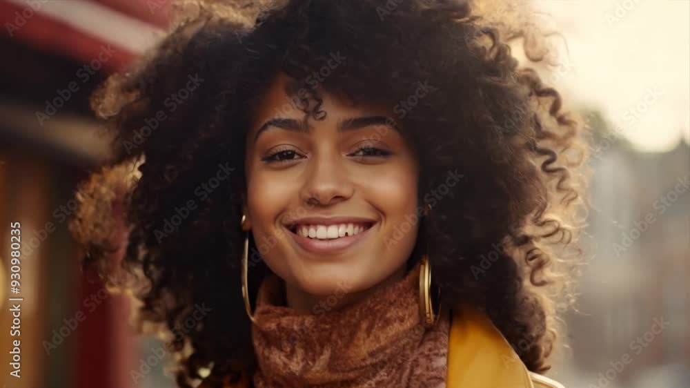 Confident young African American female entrepreneur standing Confident young African American female entrepreneur standing