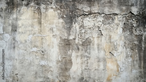 Texture of old concrete wall for background, ai