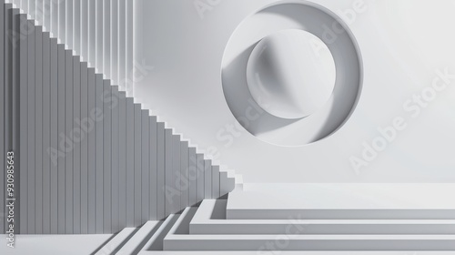 A minimalist background with clean lines, a monochromatic color scheme, and simple geometric shapes, creating a sleek and sophisticated design, ideal for modern and contemporary aesthetics