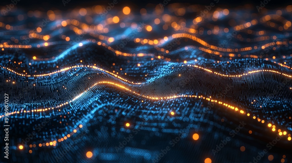 Futuristic AI Technology. Dynamic artificial intelligence concept Futuristic AI Technology. Dynamic artificial intelligence concept