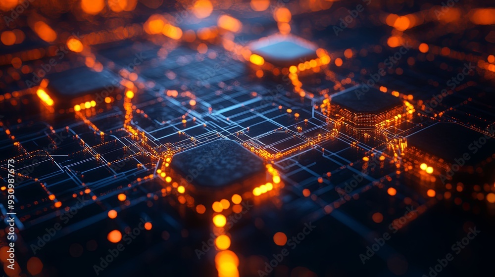 Futuristic Blockchain Technology. Digital Network concept Futuristic Blockchain Technology. Digital Network concept