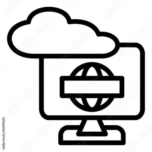 Cloud Computing Icon