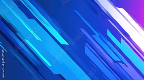 Sharp blue arrow lines create a modern, abstract background with textured cartoon flair, perfect for sleek designs.