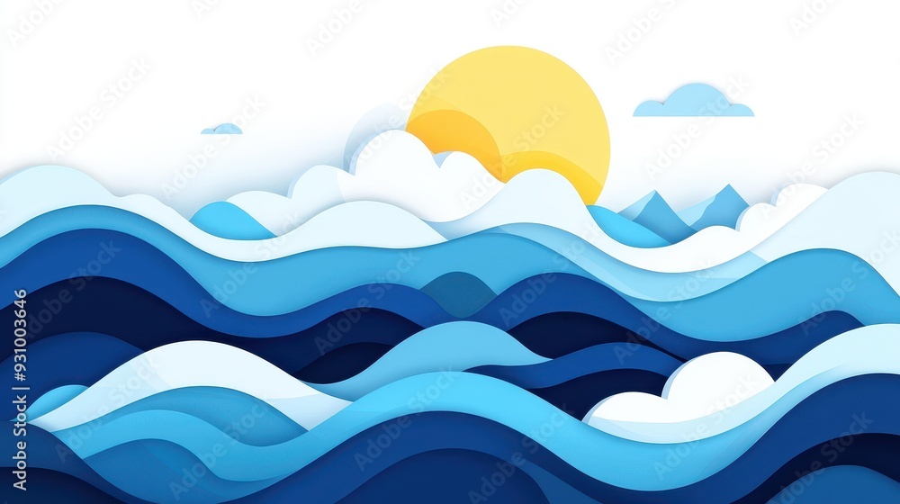 Dive into a sleek, modern blue abstract wave design, perfect for stylish visuals and eyecatching projects. Dive into a sleek, modern blue abstract wave design, perfect for stylish visuals and eyecatching projects.