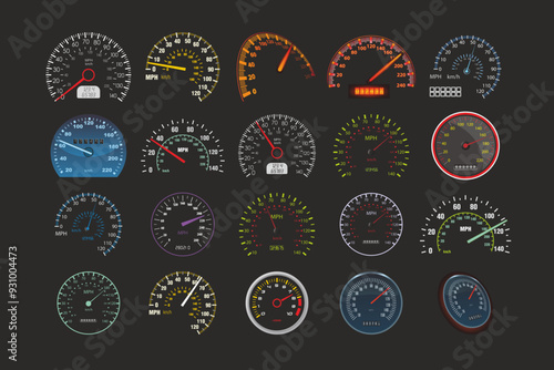 Speedometer Vector File 
