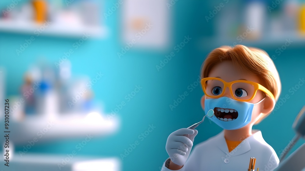 Compassionate Pediatric Dentist Providing Gentle Care and Reassurance to Nervous Child During Oral Examination Compassionate Pediatric Dentist Providing Gentle Care and Reassurance to Nervous Child During Oral Examination