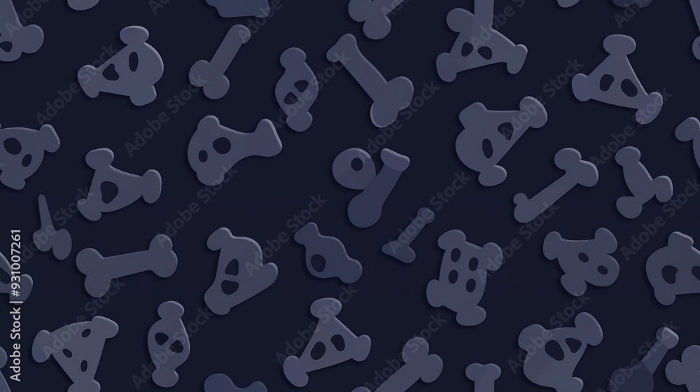cute seamless pattern of dog treats cute seamless pattern of dog treats