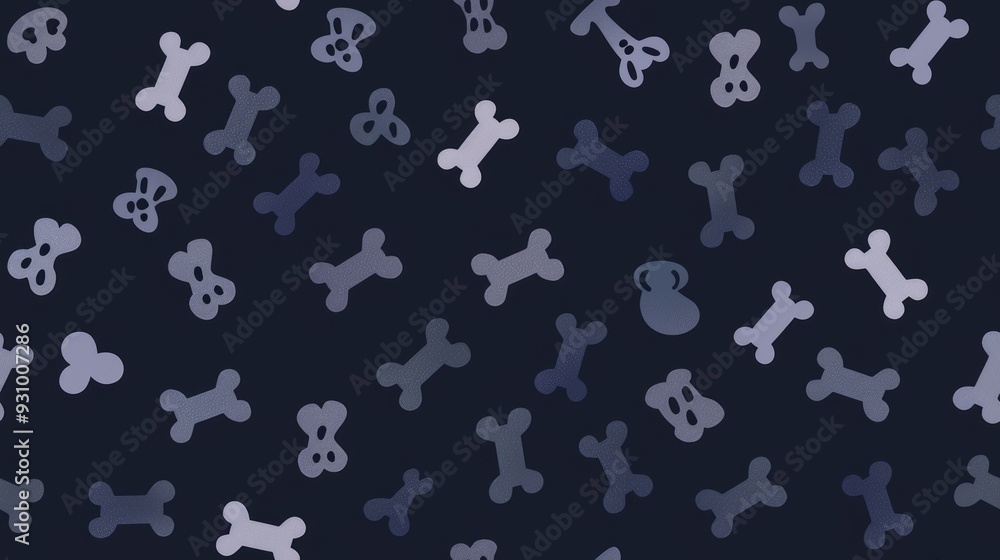 cute seamless pattern of dog treats cute seamless pattern of dog treats