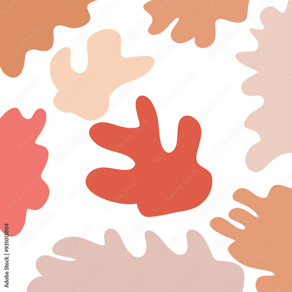 Neutral Abstract Shapes Background Neutral Abstract Shapes Background